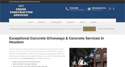 Desktop Screenshot of ccsconcretedriveways.com
